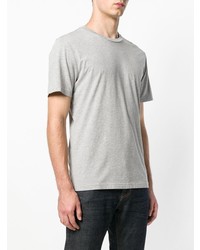 T-shirt girocollo grigia di Hydrogen