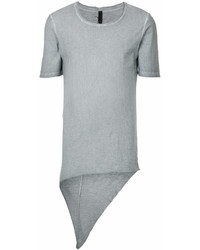T-shirt girocollo grigia