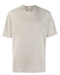 T-shirt girocollo grigia di Ten C