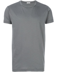 T-shirt girocollo grigia di Tomas Maier