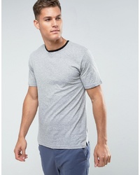 T-shirt girocollo grigia di troy