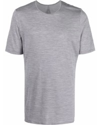 T-shirt girocollo grigia di Veilance