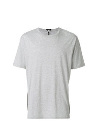 T-shirt girocollo grigia di Versus