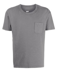T-shirt girocollo grigia di VISVIM