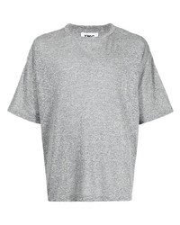 T-shirt girocollo grigia di YMC