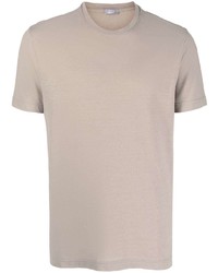 T-shirt girocollo grigia di Zanone