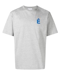 T-shirt girocollo grigia di Études
