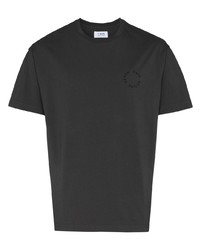 T-shirt girocollo grigio scuro di 7 days active