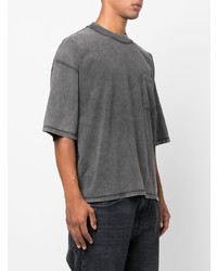 T-shirt girocollo grigio scuro di Represent