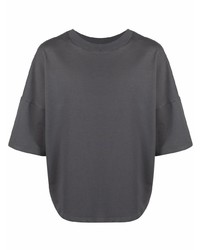 T-shirt girocollo grigio scuro di Alchemy
