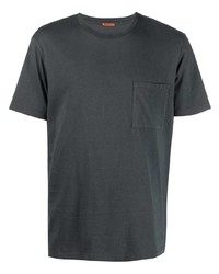 T-shirt girocollo grigio scuro di Barena