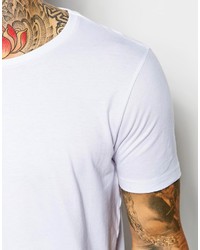 T-shirt girocollo grigio scuro di Asos