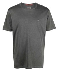 T-shirt girocollo grigio scuro di C.P. Company