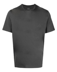 T-shirt girocollo grigio scuro di Frame