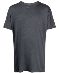 T-shirt girocollo grigio scuro di Isaac Sellam Experience