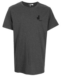 T-shirt girocollo grigio scuro di Isabel Marant