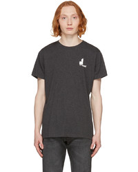 T-shirt girocollo grigio scuro di Isabel Marant