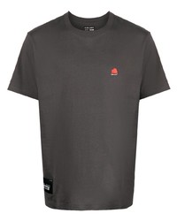 T-shirt girocollo grigio scuro di Izzue