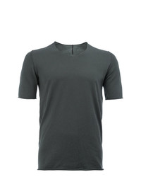 T-shirt girocollo grigio scuro di Label Under Construction