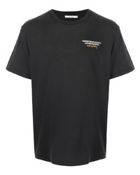 T-shirt girocollo grigio scuro di Liberaiders