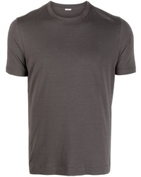 T-shirt girocollo grigio scuro di Malo