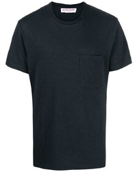 T-shirt girocollo grigio scuro di Orlebar Brown