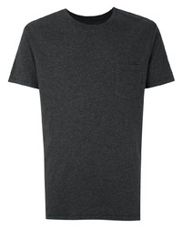 T-shirt girocollo grigio scuro di OSKLEN