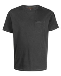 T-shirt girocollo grigio scuro di Parajumpers
