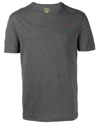 T-shirt girocollo grigio scuro di Polo Ralph Lauren