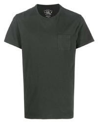 T-shirt girocollo grigio scuro di Ralph Lauren RRL