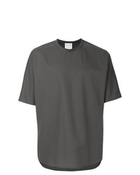 T-shirt girocollo grigio scuro di Stephan Schneider