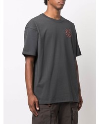 T-shirt girocollo grigio scuro di Nike