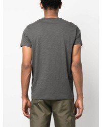 T-shirt girocollo grigio scuro di Zadig & Voltaire