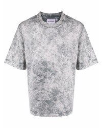 T-shirt girocollo lavaggio acido grigia di Han Kjobenhavn