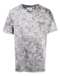 T-shirt girocollo lavaggio acido grigia di Han Kjobenhavn