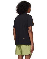 T-shirt girocollo lavorata a maglia nera di Nike