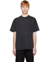 T-shirt girocollo lavorata a maglia nera di CARHARTT WORK IN PROGRESS