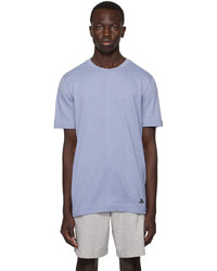 T-shirt girocollo lavorata a maglia viola chiaro di adidas Originals