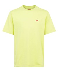 T-shirt girocollo lime di Supreme