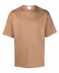 T-shirt girocollo marrone chiaro di A.P.C.