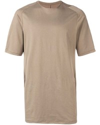 T-shirt girocollo marrone chiaro di Devoa