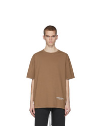 T-shirt girocollo marrone chiaro di Essentials