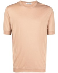 T-shirt girocollo marrone chiaro di GOES BOTANICAL