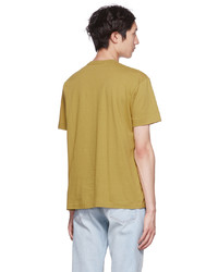 T-shirt girocollo marrone chiaro di Comme Des Garcons Play