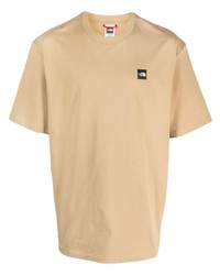 T-shirt girocollo marrone chiaro di The North Face