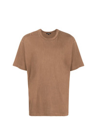 T-shirt girocollo marrone chiaro di Yeezy