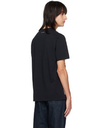T-shirt girocollo marrone scuro di Paul Smith