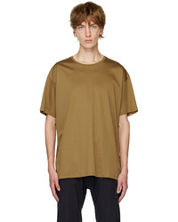 T-shirt girocollo marrone di ACRONYM