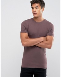 T-shirt girocollo marrone di Asos