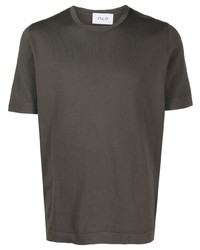T-shirt girocollo marrone di D4.0